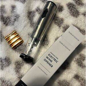 MARK & GRAHAM Stainless Steel Electric Wine opener
